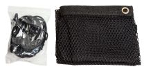 Pet Life Rectangular Easy-Hook Protective Mesh Folding Backseat Car Seat Safety Barrier For Dogs, Cats And Children