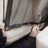 Pet Life Rectangular Easy-Hook Protective Mesh Folding Backseat Car Seat Safety Barrier For Dogs, Cats And Children