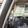 Pet Life Rectangular Easy-Hook Protective Mesh Folding Backseat Car Seat Safety Barrier For Dogs, Cats And Children