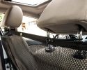 Pet Life Rectangular Easy-Hook Protective Mesh Folding Backseat Car Seat Safety Barrier For Dogs, Cats And Children