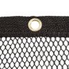 Pet Life Rectangular Easy-Hook Protective Mesh Folding Backseat Car Seat Safety Barrier For Dogs, Cats And Children